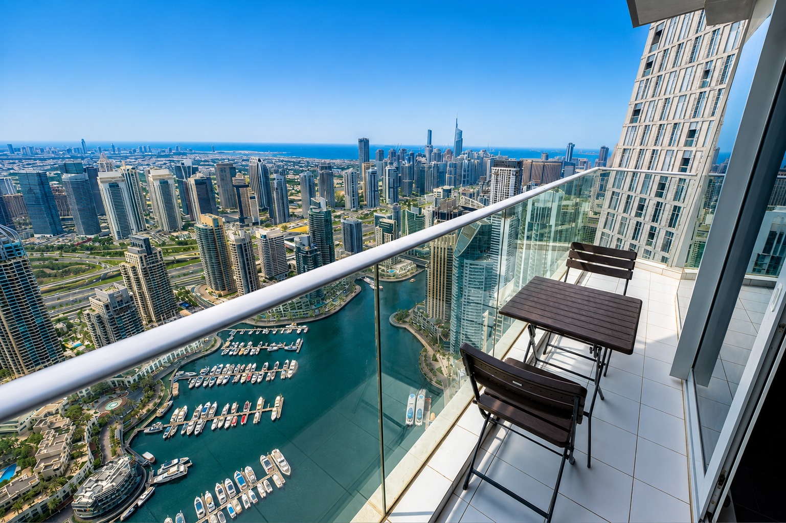 Eden Sky 2BR | 65th Floor Marina View