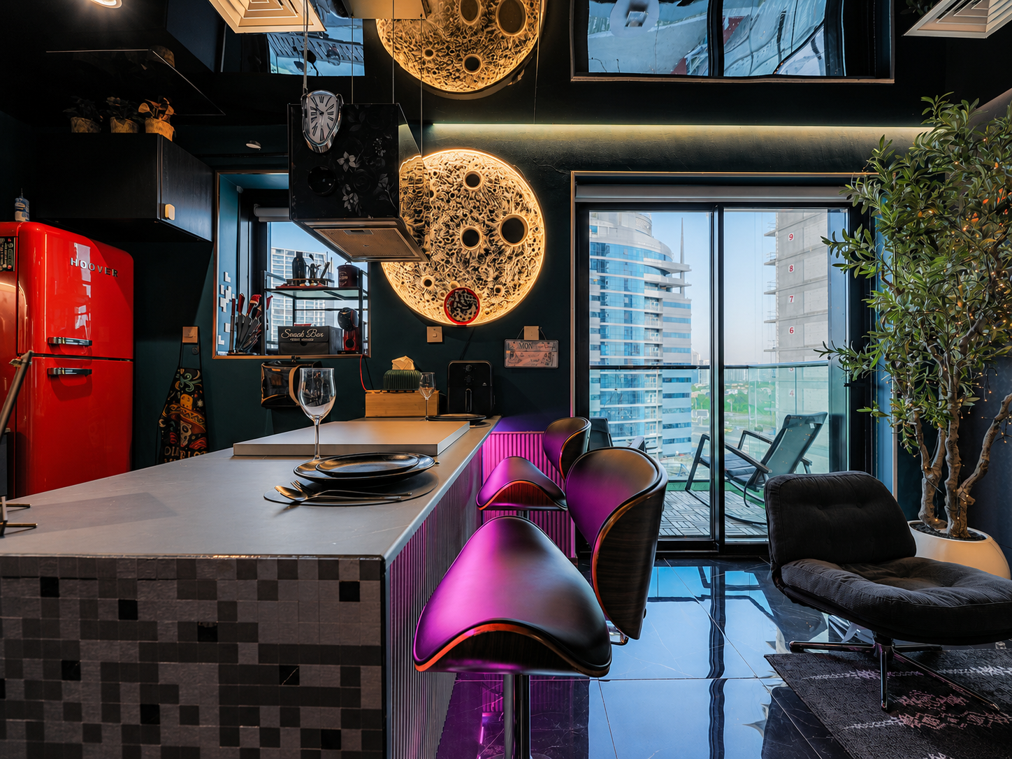 Design-led Eden apartment interior