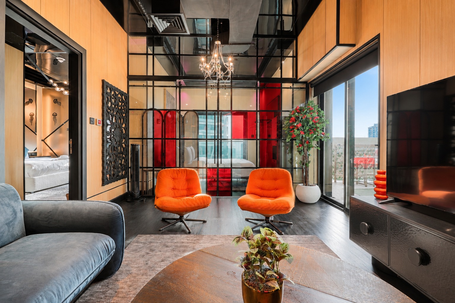Urban Jungle living room
